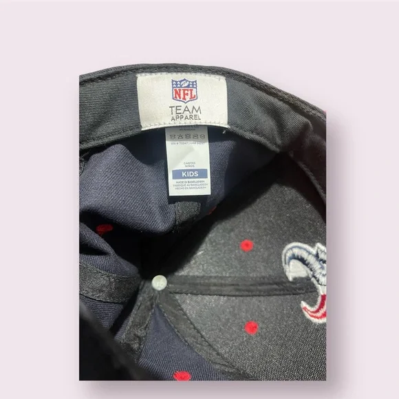 Kids Navy Houston Texans Adjustable Hat - Picture 5 of 7